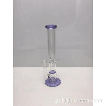 Μίνι φτηνότερες Straight Pipe Glass Bongs με φίλτρο